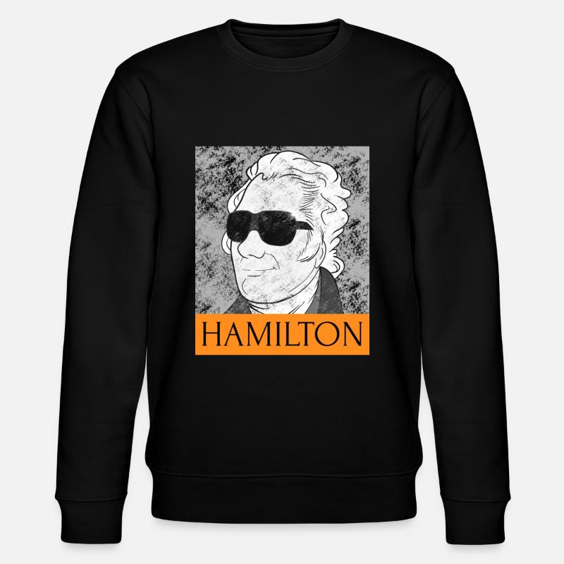 HAMILTON - Stanley/Stella Unisex Bio-Sweatshirt CHANGER  - Schwarz