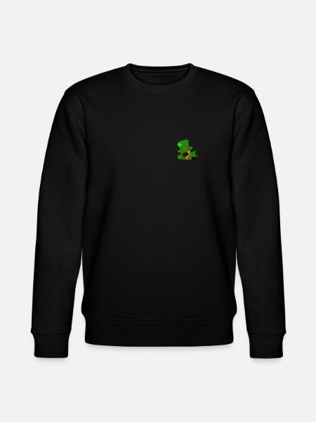 St. Patrick's Day - Stanley/Stella CHANGER Unisex Organic Sweatshirt - black