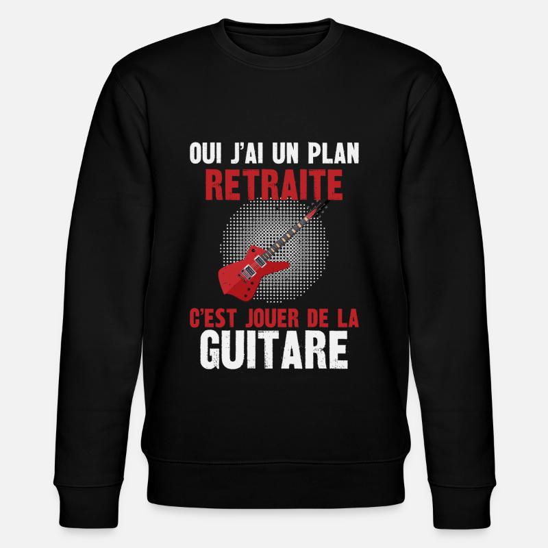 plan retraite - Sweat bio CHANGER Stanley/Stella Unisexe - noir