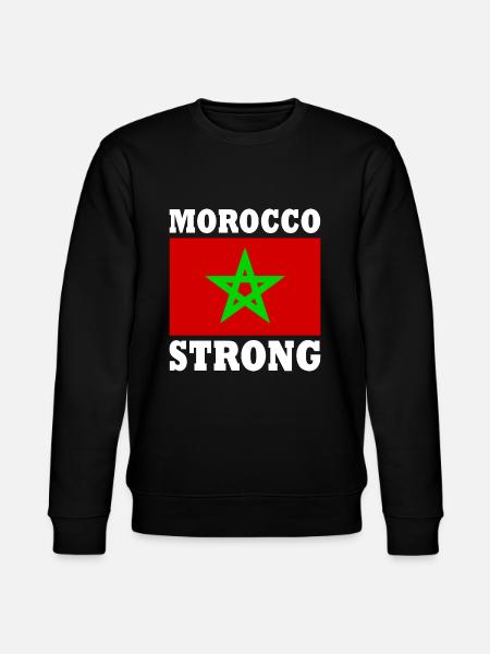 Morocco strong - Stanley/Stella CHANGER Unisex Organic Sweatshirt - black