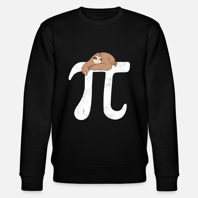 Math Paresseux Pi - Sweat bio CHANGER Stanley/Stella Unisexe - noir