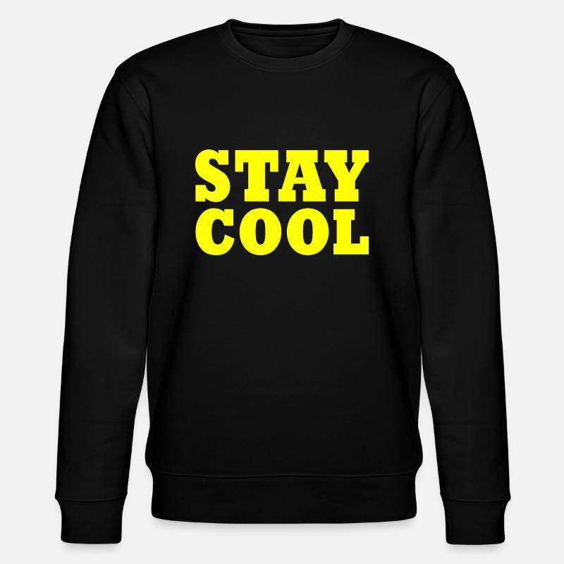 Stay cool - Sweat bio CHANGER Stanley/Stella Unisexe - noir