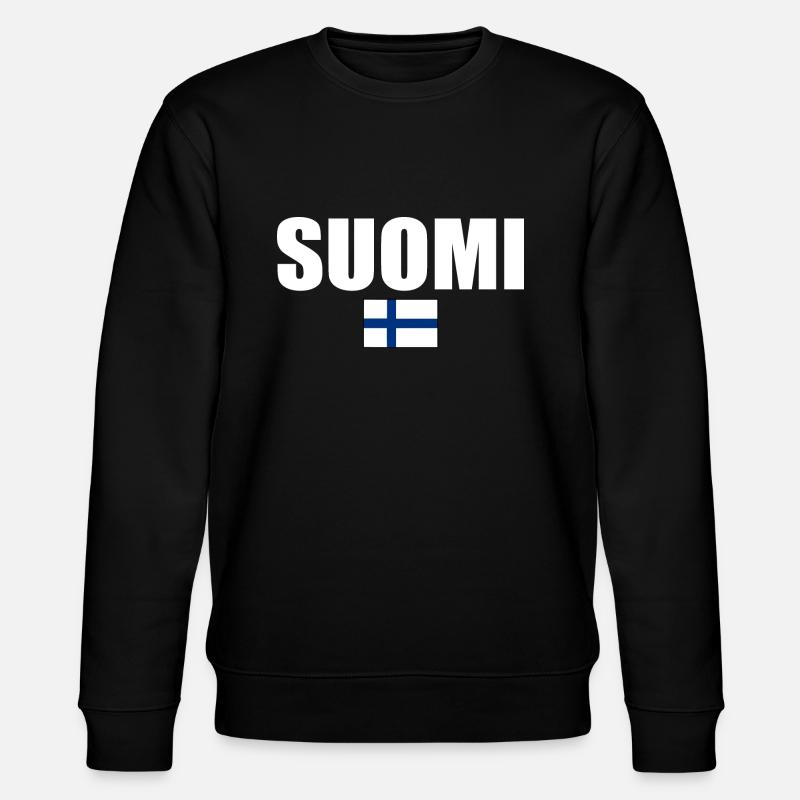 Suomi - Sweat bio CHANGER Stanley/Stella Unisexe - noir