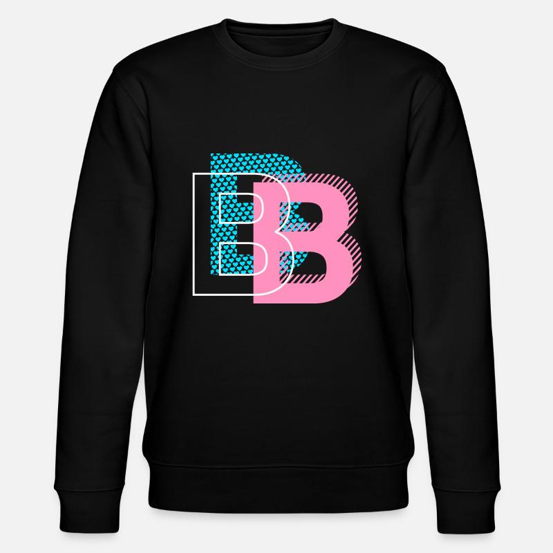 B comme lettre - Sweat bio CHANGER Stanley/Stella Unisexe - noir