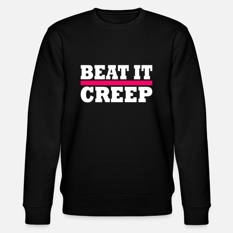 Beat it creep - Sweat bio CHANGER Stanley/Stella Unisexe - noir