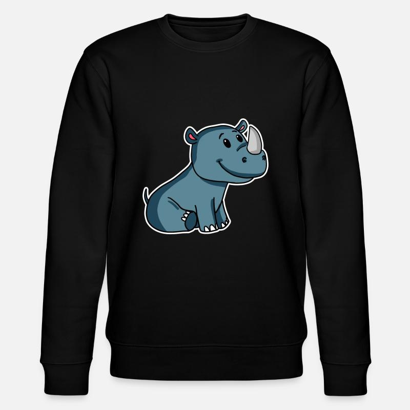 rhinocéros - Sweat bio CHANGER Stanley/Stella Unisexe - noir