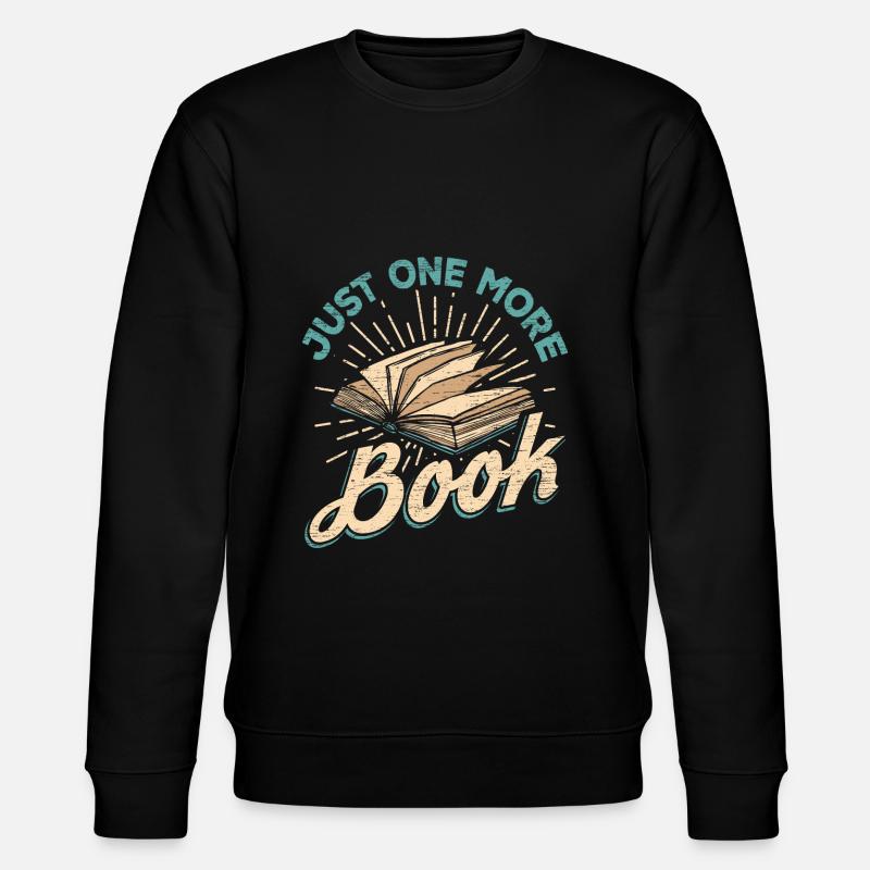 Read the book - Stanley/Stella CHANGER Unisex Organic Sweatshirt - black