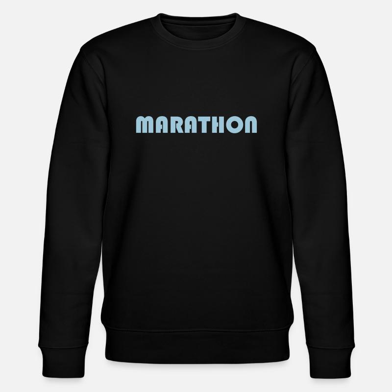 MARATHON - Stanley/Stella Unisex Bio-Sweatshirt CHANGER  - Schwarz