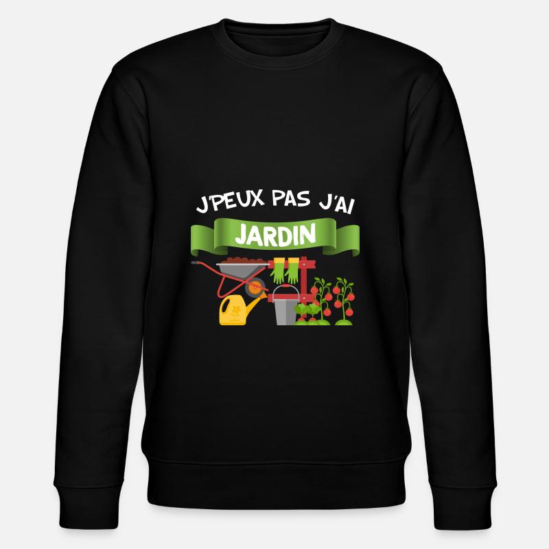 Le Jardin - Sweat bio CHANGER Stanley/Stella Unisexe - noir
