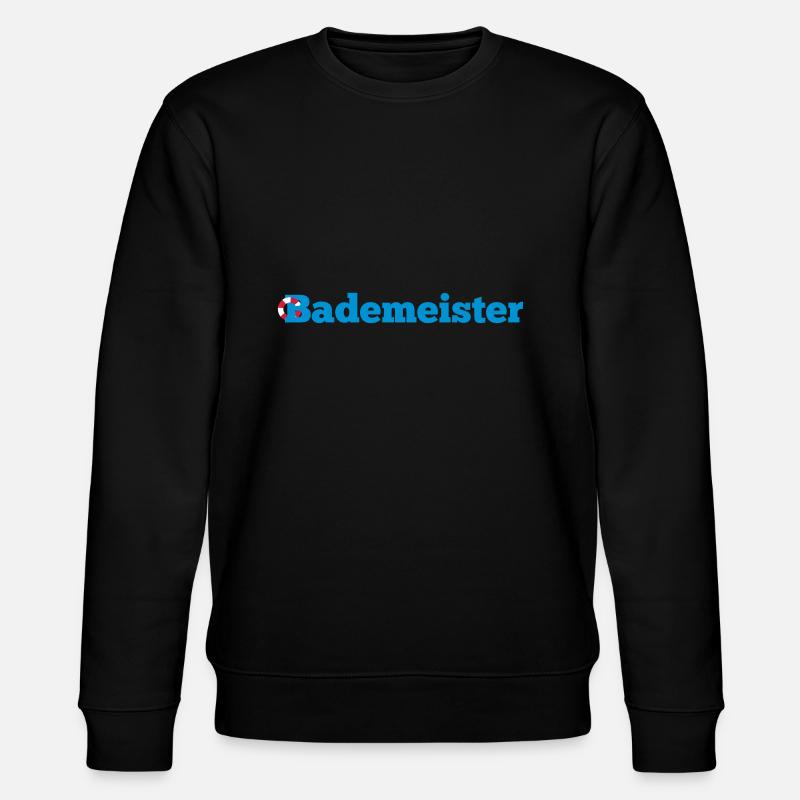 Bademeister - Stanley/Stella Unisex Bio-Sweatshirt CHANGER  - Schwarz