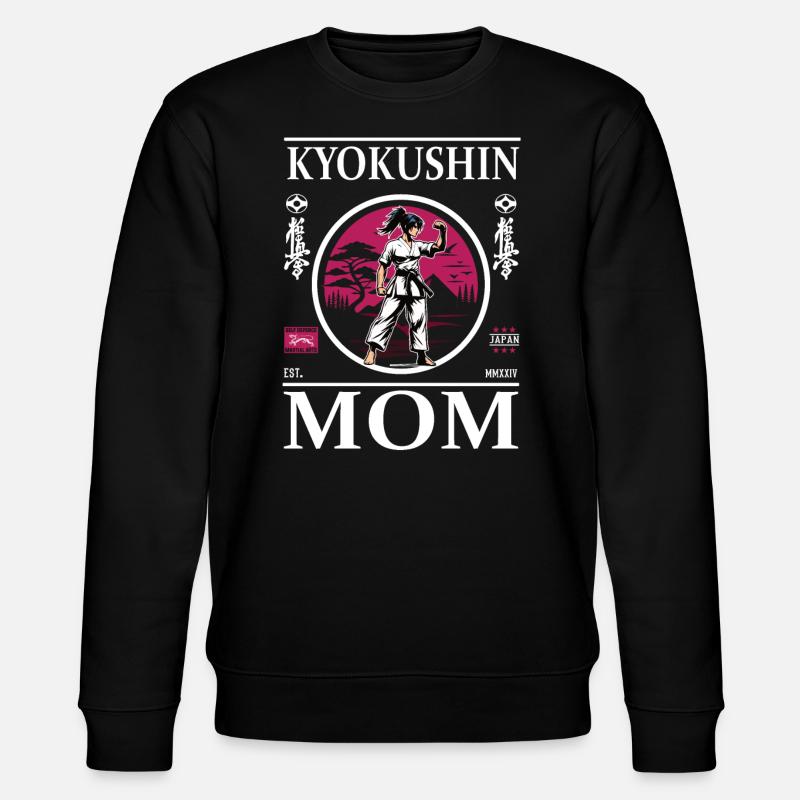 Kyokushin Karaté Maman - Sweat bio CHANGER Stanley/Stella Unisexe - noir