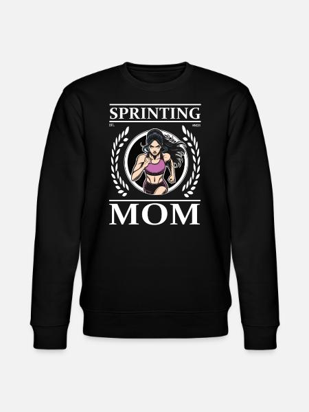 Maman sprinteuse – Mère et sprinteuse - Sweat bio CHANGER Stanley/Stella Unisexe - noir