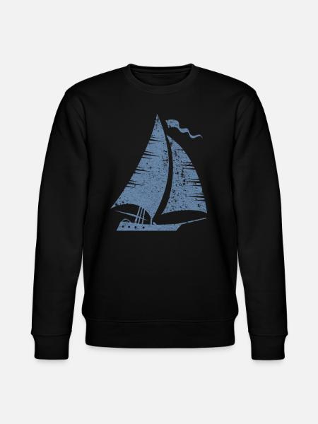 Sailboat Sailing Sailors - Stanley/Stella CHANGER Unisex Organic Sweatshirt - black