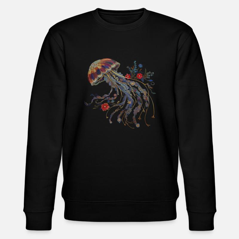 Cadeau de méduse - Sweat bio CHANGER Stanley/Stella Unisexe - noir