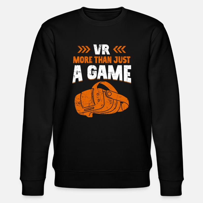 Réalité virtuelle VR Gamer Funnz - Sweat bio CHANGER Stanley/Stella Unisexe - noir