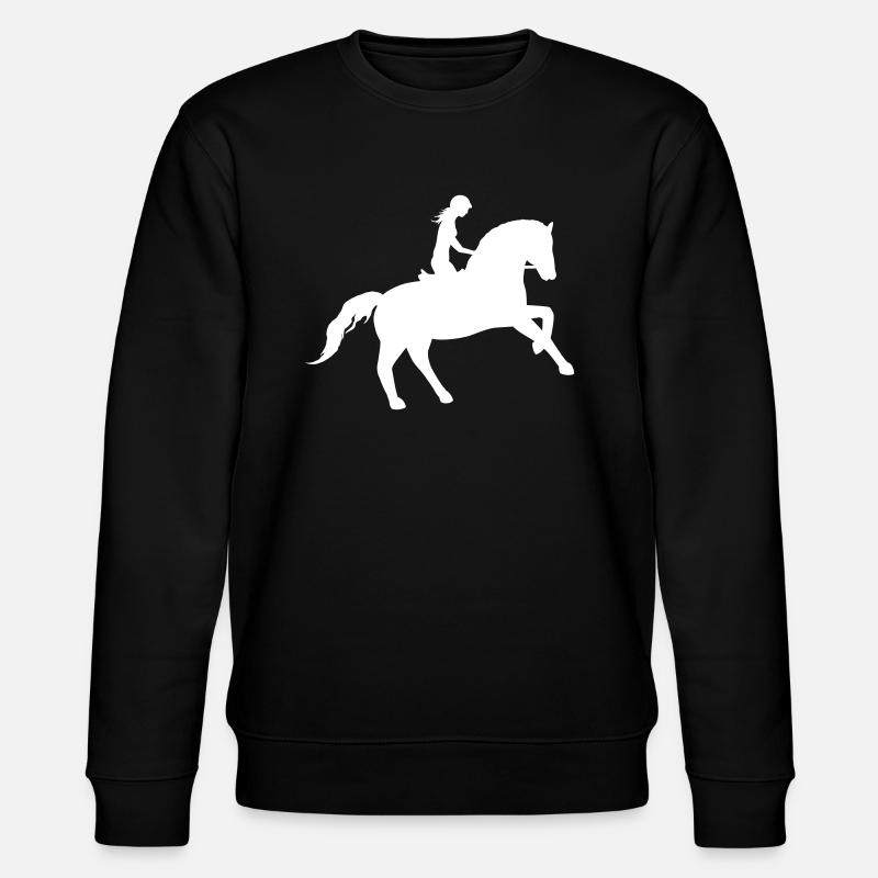 Equestrian elegance - Stanley/Stella CHANGER Unisex Organic Sweatshirt - black