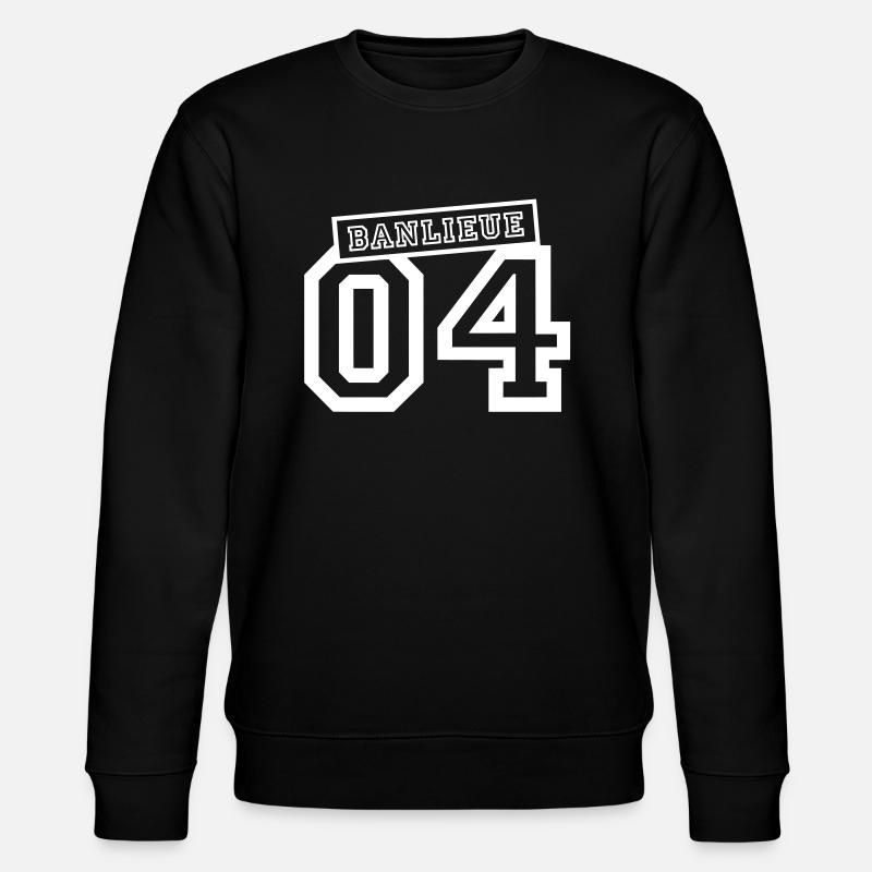 banlieue 04 - Stanley/Stella Unisex Bio-Sweatshirt CHANGER  - Schwarz