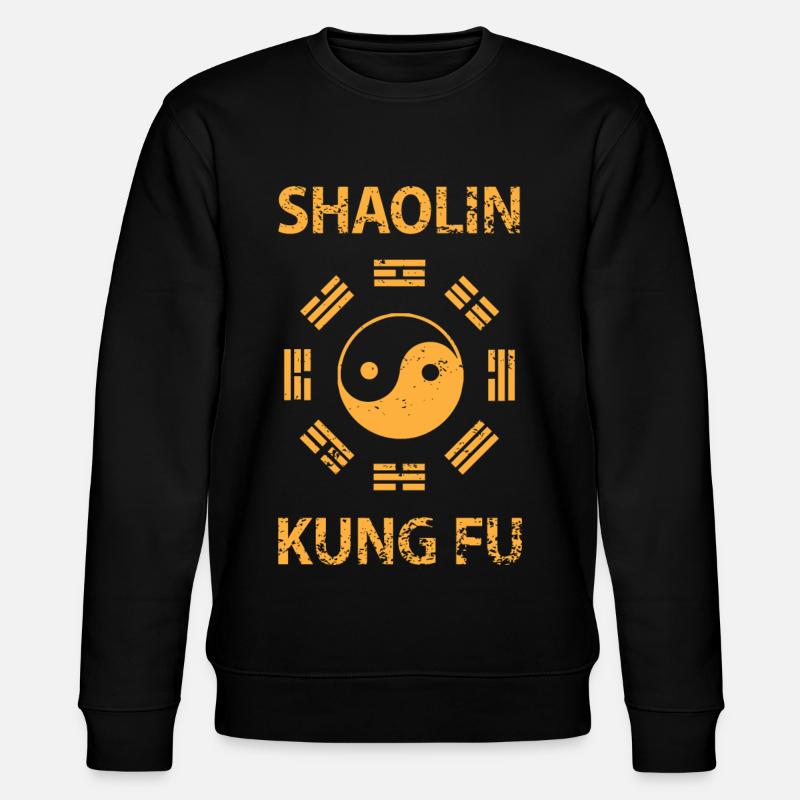Shaolin Kung Fu - Stanley/Stella Unisex Bio-Sweatshirt CHANGER  - Schwarz