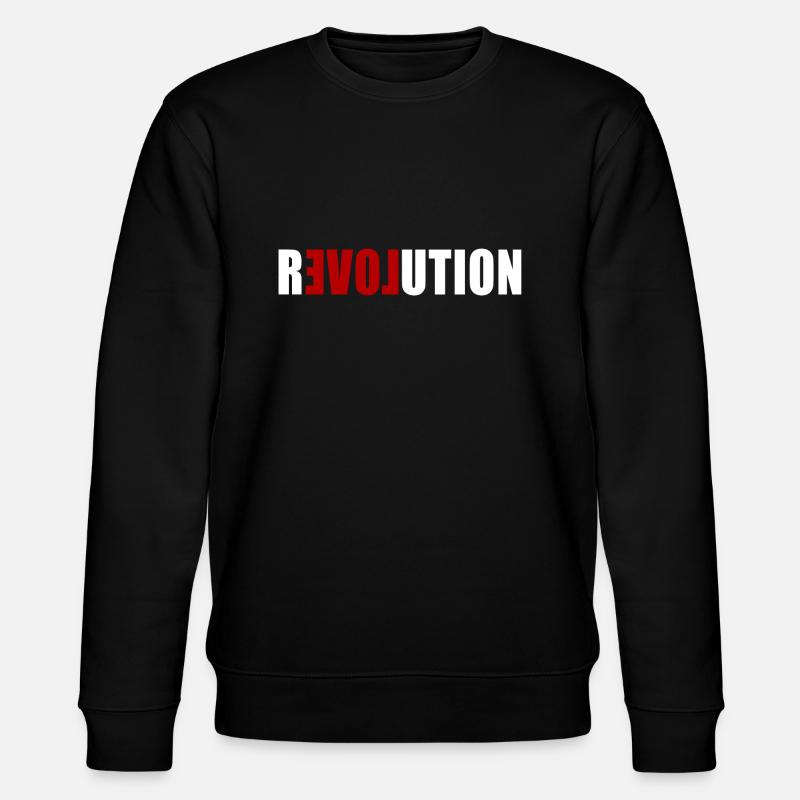 Révolution de l'amour - Sweat bio CHANGER Stanley/Stella Unisexe - noir