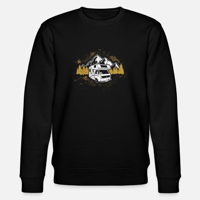 Camping camping-car Vacances Womo - Sweat bio CHANGER Stanley/Stella Unisexe - noir