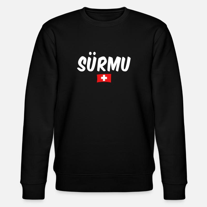 Sürmu Berndeusch - Stanley/Stella Unisex Bio-Sweatshirt CHANGER  - Schwarz
