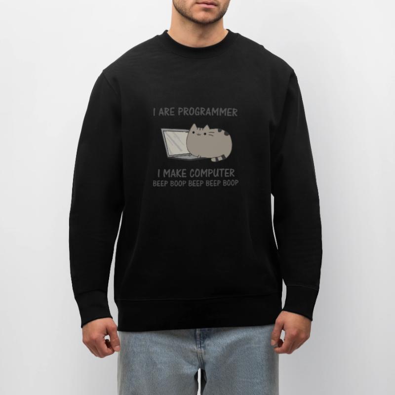 Programierer lustige Katze Computer Nerd Stanley/Stella CHANGER Unisex Organic Sweatshirt