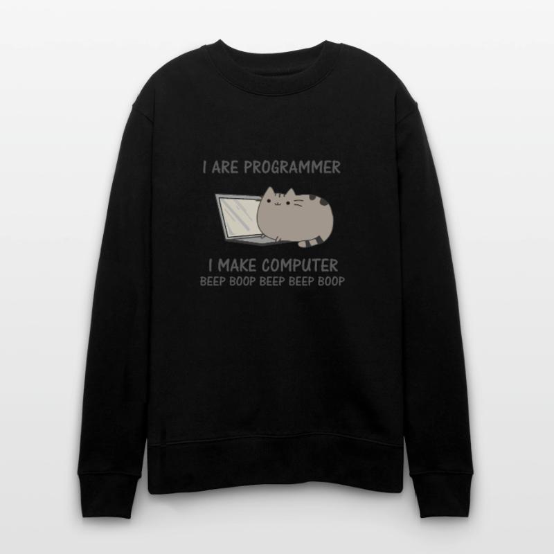 Programierer lustige Katze Computer Nerd Stanley/Stella CHANGER Unisex Organic Sweatshirt