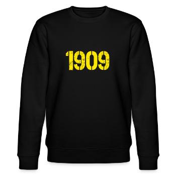 Dortmund - Stanley/Stella Unisex Bio-Sweatshirt CHANGER  - Schwarz - Vorne - Nik (191cm) & Marisol (170cm)