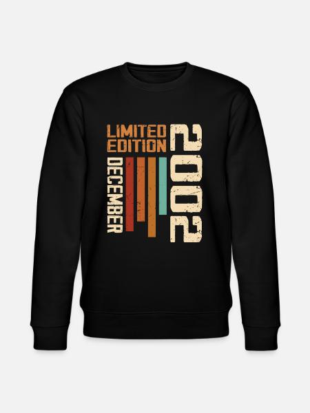 Dezember 2002 - 2002 Dezember - Stanley/Stella Unisex Bio-Sweatshirt CHANGER  - Schwarz