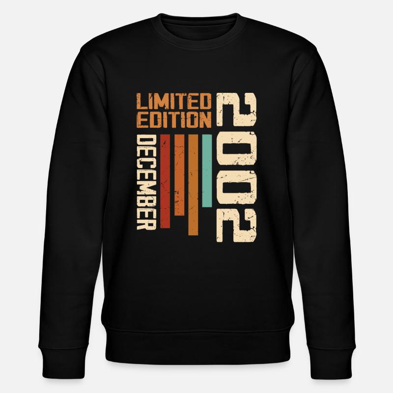 December 2002 - 2002 December - Stanley/Stella CHANGER Unisex Organic Sweatshirt - black