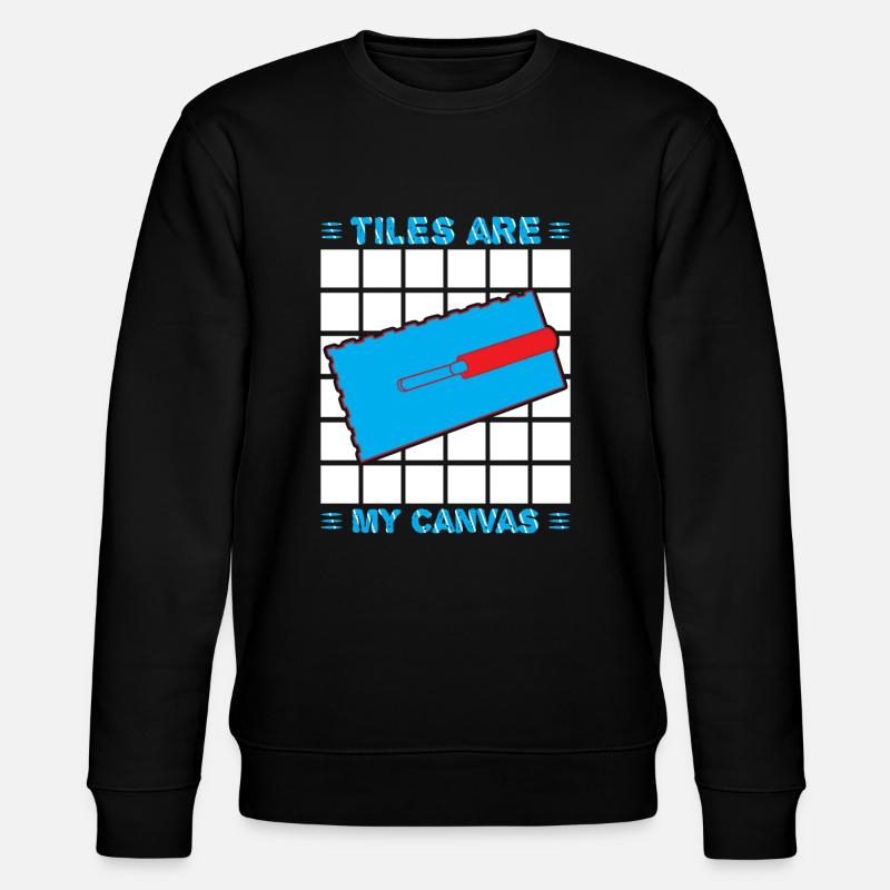 Profession Meilleure idée cadeau carreleur - Sweat bio CHANGER Stanley/Stella Unisexe - noir