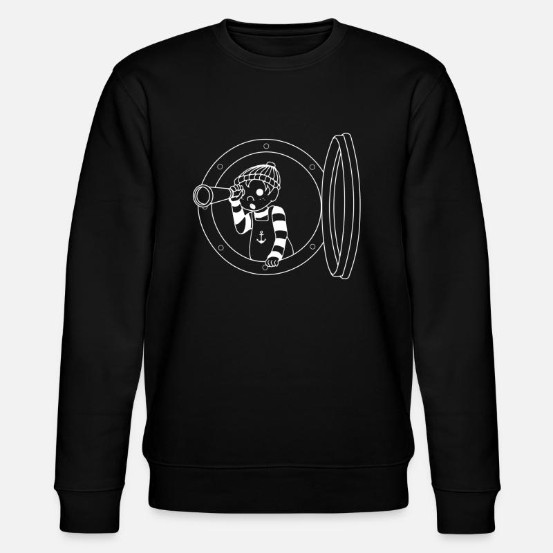 sailor the son - Stanley/Stella CHANGER Unisex Organic Sweatshirt - black