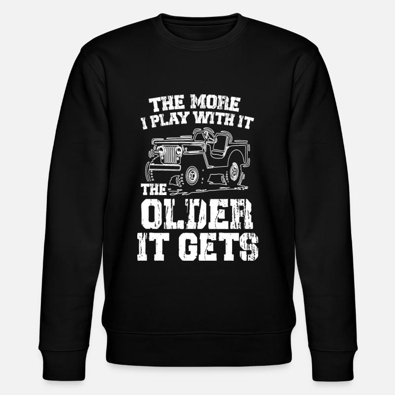 The Older Jeeps - Stanley/Stella Unisex Bio-Sweatshirt CHANGER  - Schwarz