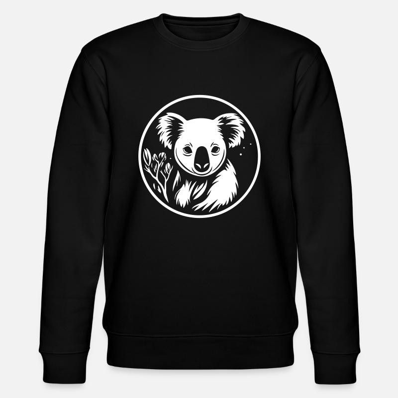 Koala - Sweat bio CHANGER Stanley/Stella Unisexe - noir