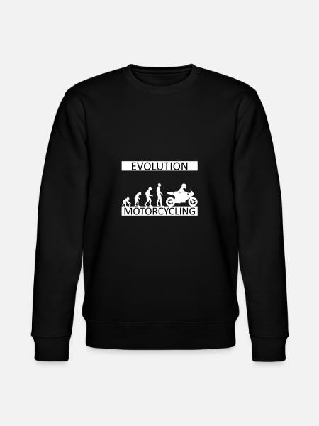 Evolution Motocyclisme Motard Motard - Sweat bio CHANGER Stanley/Stella Unisexe - noir