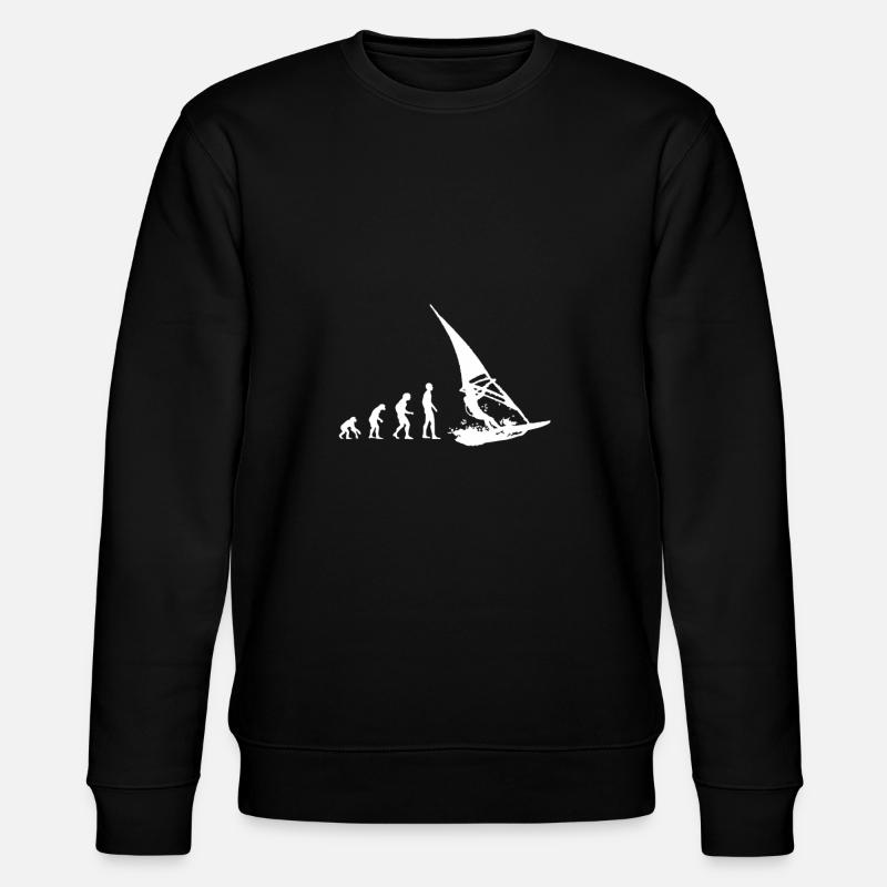 Evolution Windsurf Windsurfen Sport Hobby - Sweat bio CHANGER Stanley/Stella Unisexe - noir