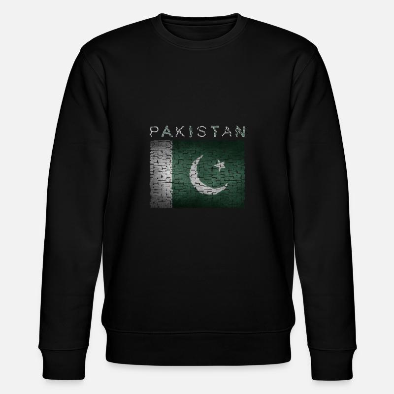 Drapeau du Pakistan - Sweat bio CHANGER Stanley/Stella Unisexe - noir