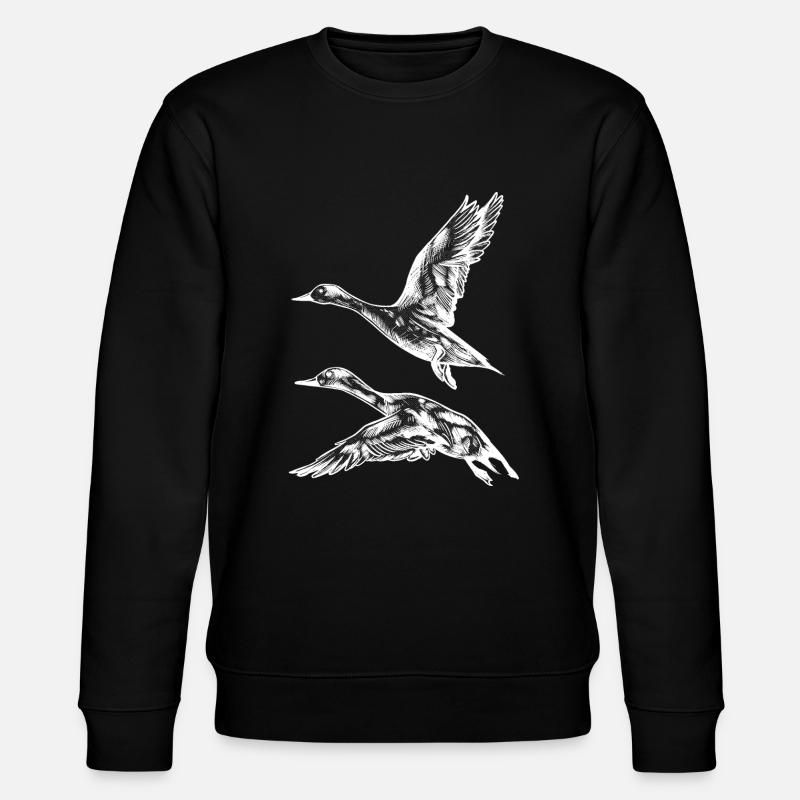 Canard de vol - Sweat bio CHANGER Stanley/Stella Unisexe - noir