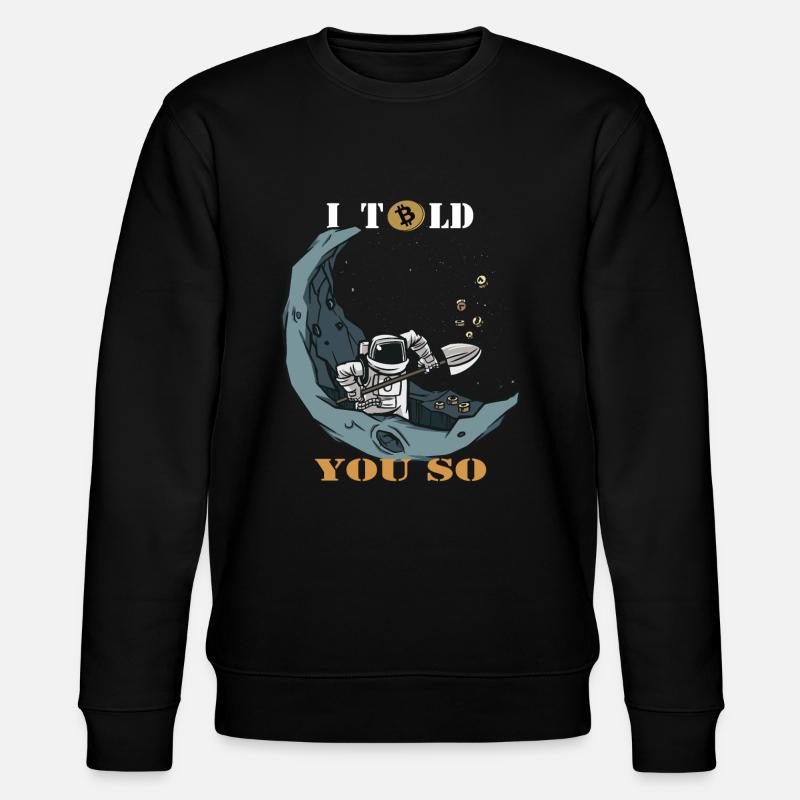 Bitcoin - Sweat bio CHANGER Stanley/Stella Unisexe - noir