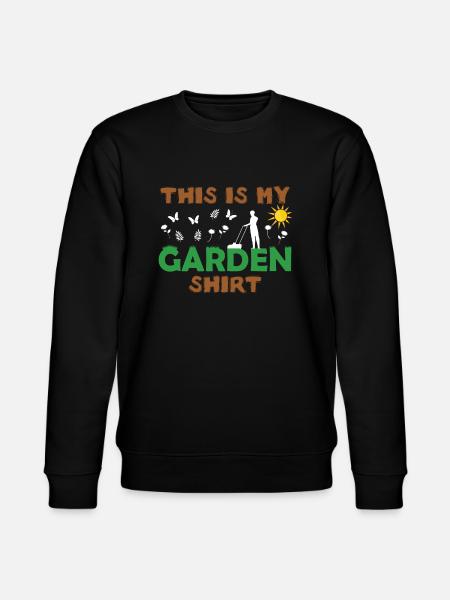 Garten Gärtner Gartenshirt - Stanley/Stella Unisex Bio-Sweatshirt CHANGER - Schwarz