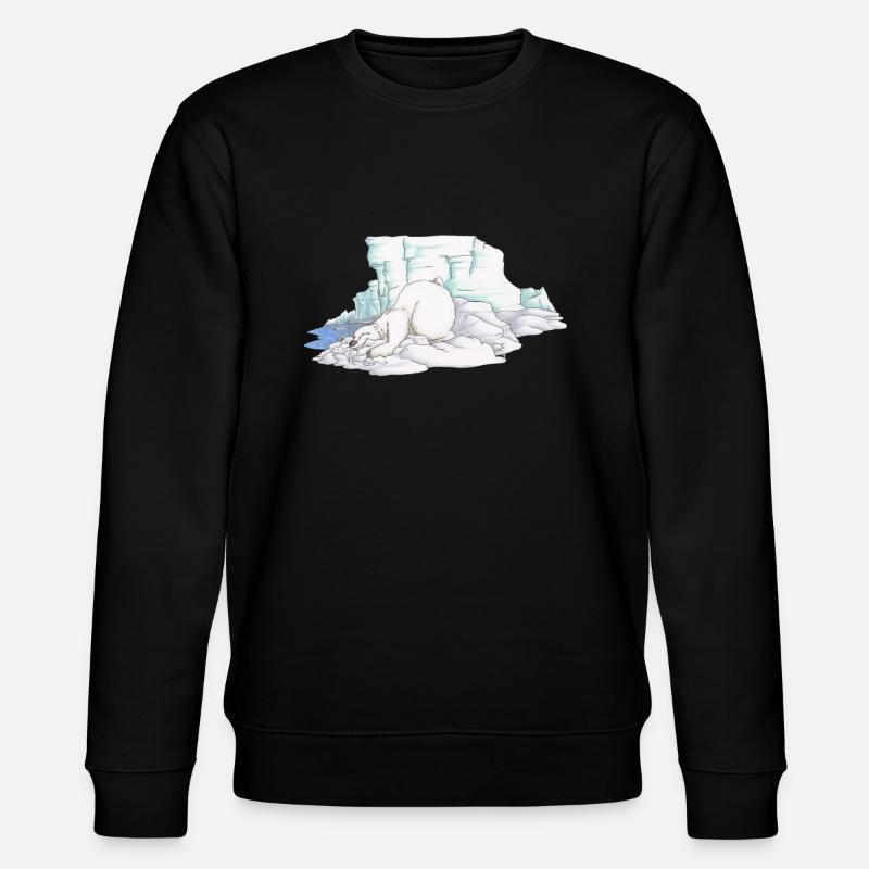 Polar Bear - Sweat bio CHANGER Stanley/Stella Unisexe - noir