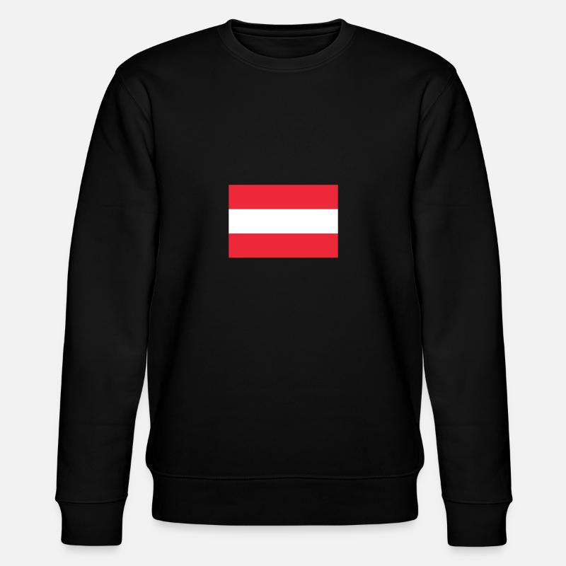 Austria - Stanley/Stella CHANGER Unisex Organic Sweatshirt - black
