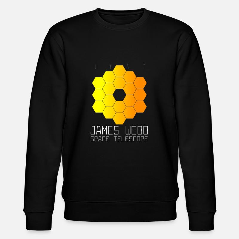 James Webb Space Teleskop - Stanley/Stella Unisex Bio-Sweatshirt CHANGER  - Schwarz