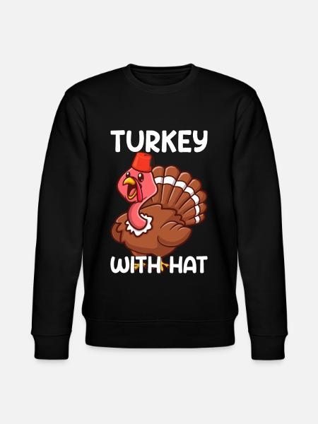 Turkey Turkey Thanksgiving Gift - Stanley/Stella CHANGER Unisex Organic Sweatshirt - black