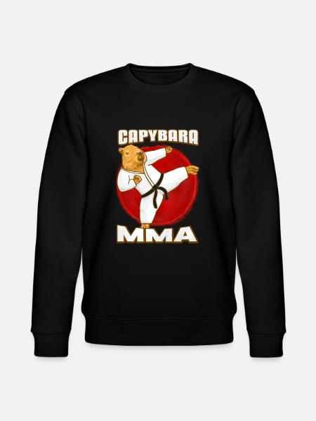 Capybara MMA - Stanley/Stella Unisex Bio-Sweatshirt CHANGER - Schwarz