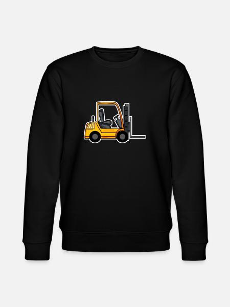Forklift truck - Stanley/Stella CHANGER Unisex Organic Sweatshirt - black