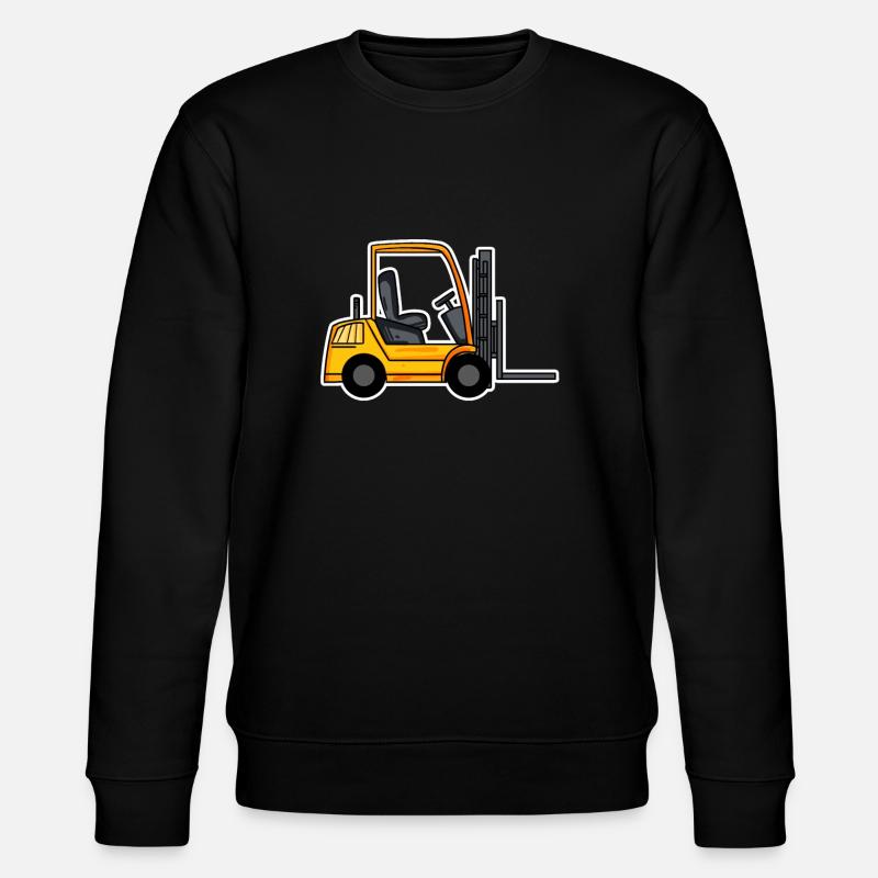 Chariot élévateur - Sweat bio CHANGER Stanley/Stella Unisexe - noir