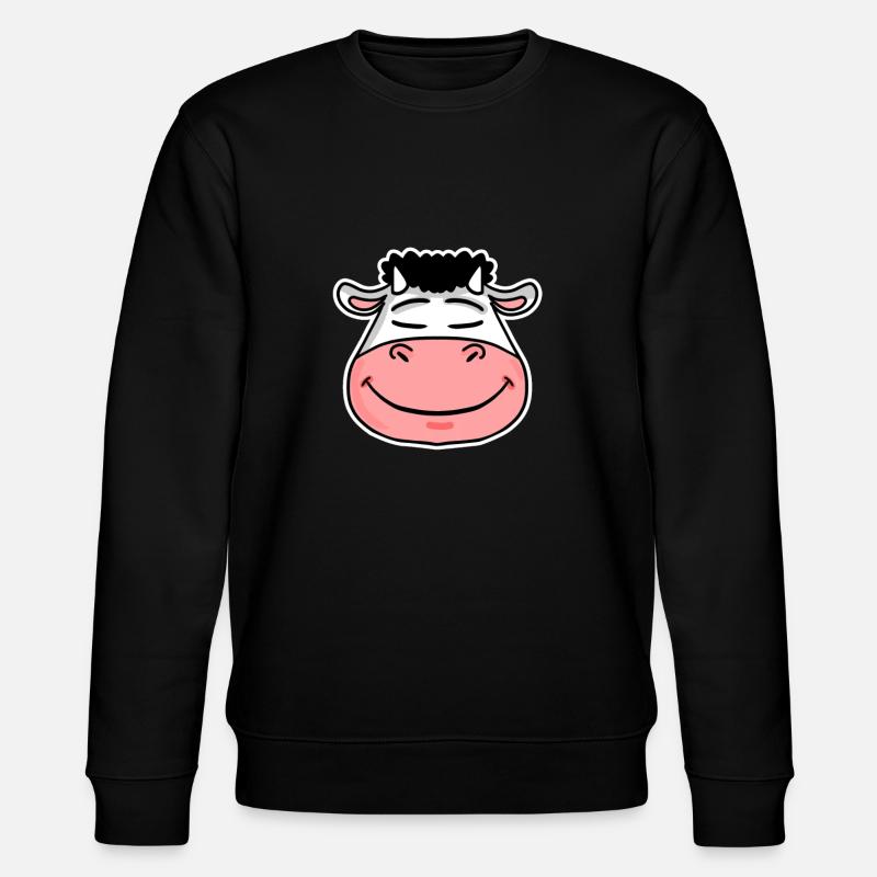 Vache - Sweat bio CHANGER Stanley/Stella Unisexe - noir