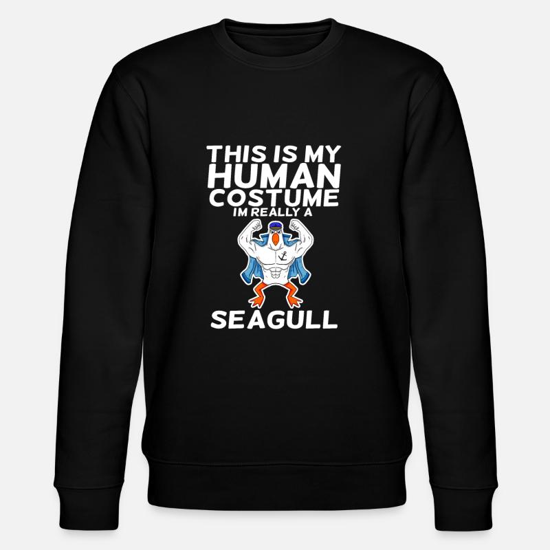 Mouette - Sweat bio CHANGER Stanley/Stella Unisexe - noir