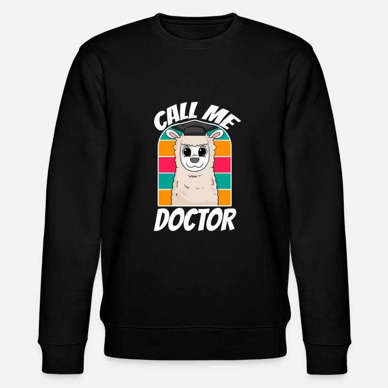 Promotion Doktorarbeit Doktortitel - Stanley/Stella Unisex Bio-Sweatshirt CHANGER  - Schwarz